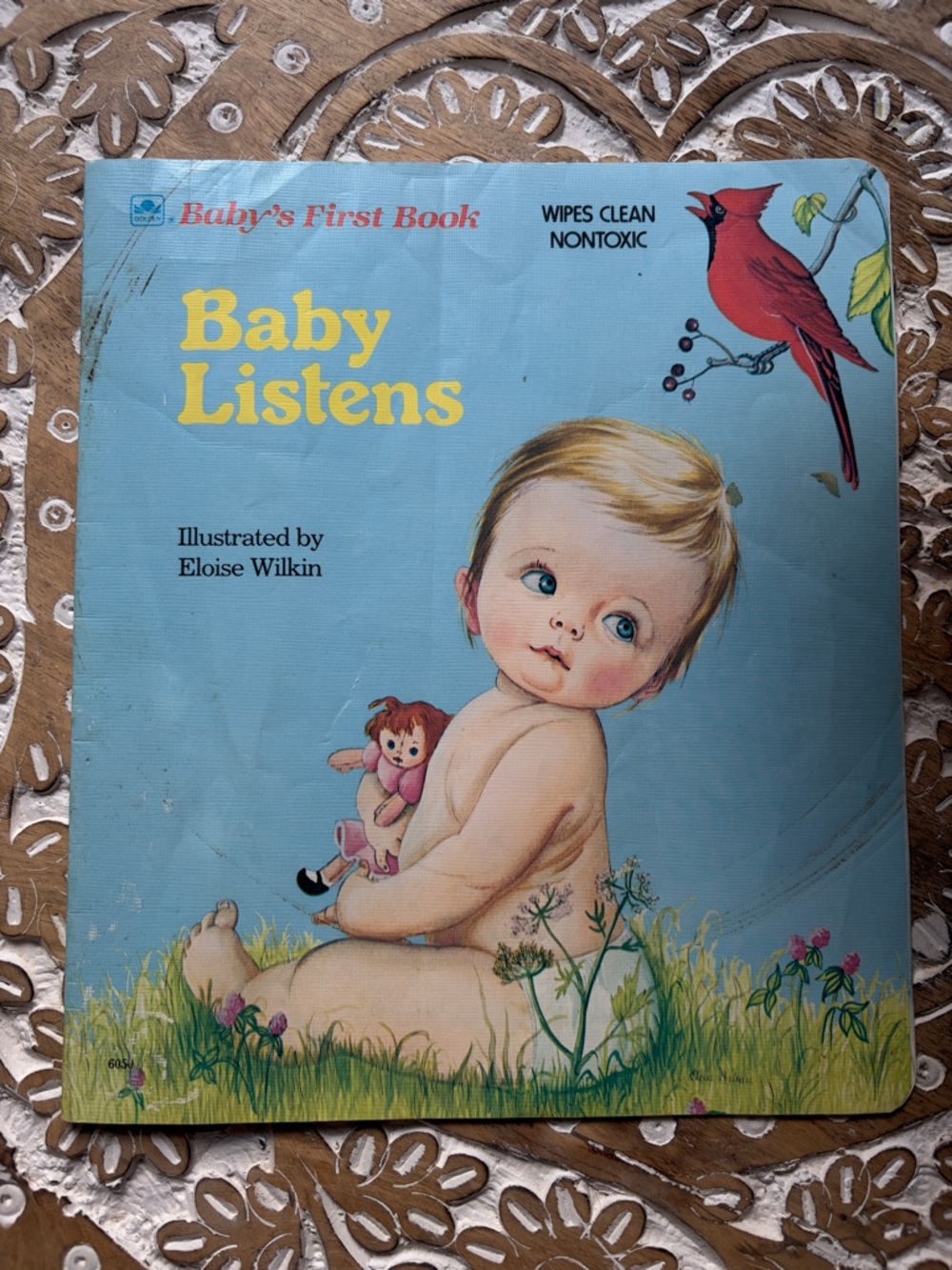 Vintage Baby Listens Book